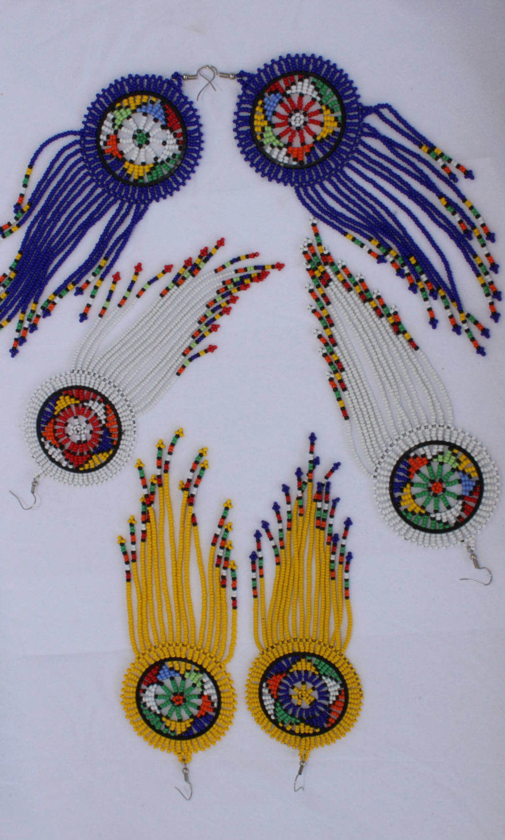 Fine bead earrings