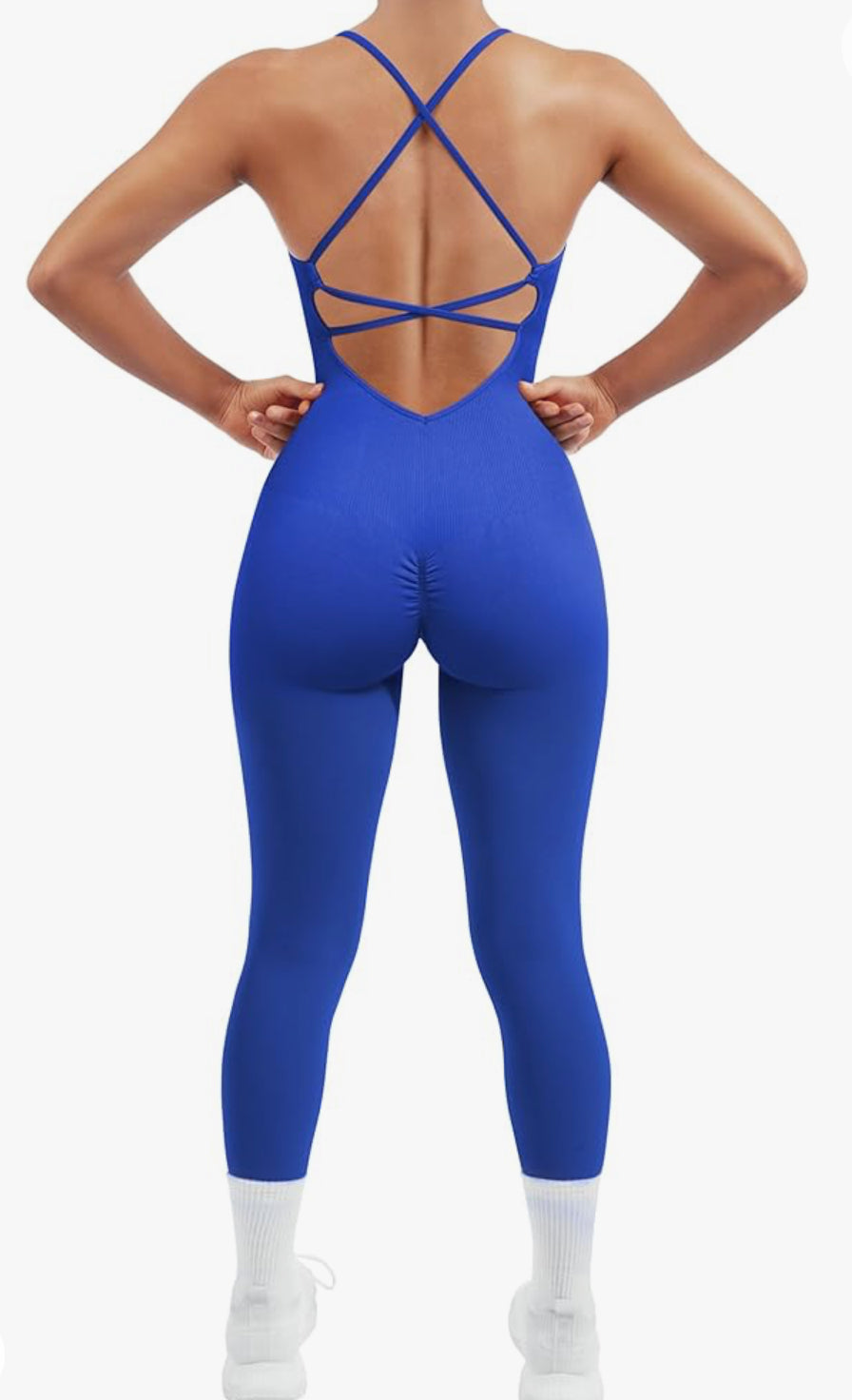 Butt scrunch jumpsuit