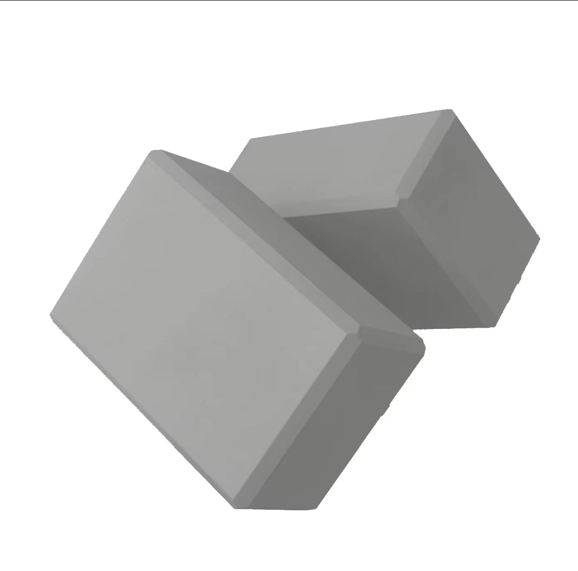 Grey Yoga block