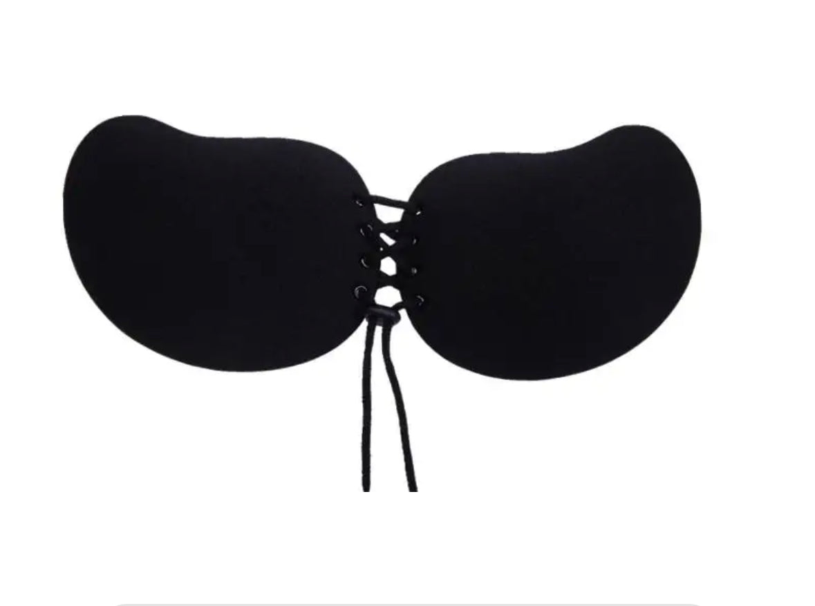 Sticky reusable breast lift bra