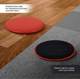 Sliders for core workouts