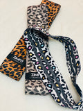 Leopard print resistance bands